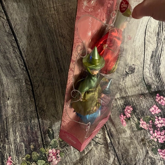 HTF! Disney Store Sleeping Beauty Fairy Godmother Doll Set - Picture 6 of 12